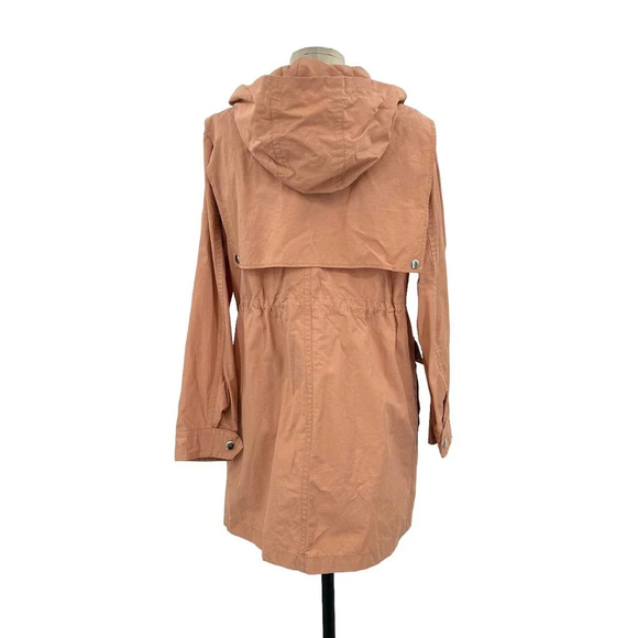 J. Crew Lightweight Utility Jacket in Warm Taupe Pink Size XXS - Picture 7 of 11